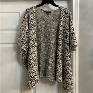 Short Sleeve Open Kimono Jacket